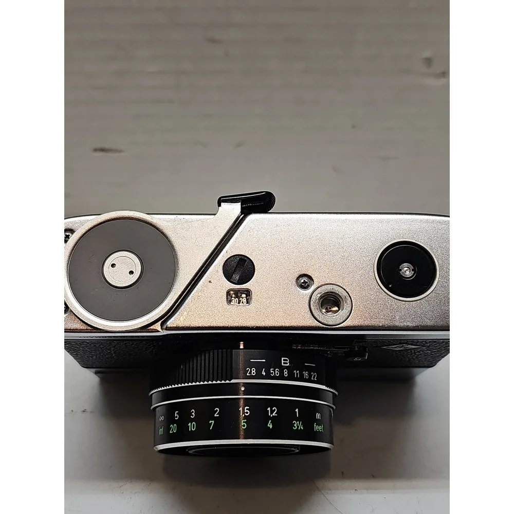 Agfa Optima 500 Vintage Camera With Leather Case. **untested